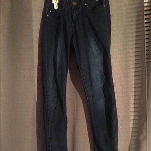Dark wash jeans